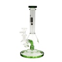 11 Inch Infyniti Glass Bong with Fixed Showerhead Perc and Wide Base