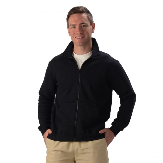 Men's Hemp Zipper Jacket with Pockets from Eco-Essentials