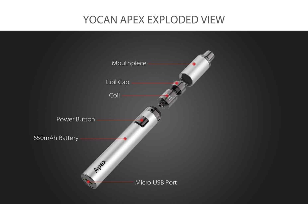 Yocan Apex Vaporizer for Wax