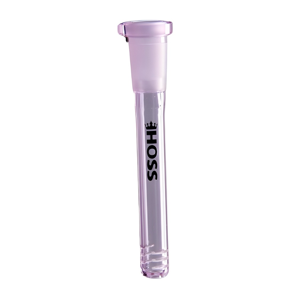 Hoss Glass Full Color Diffuser Downstem with Cuts YX10-C