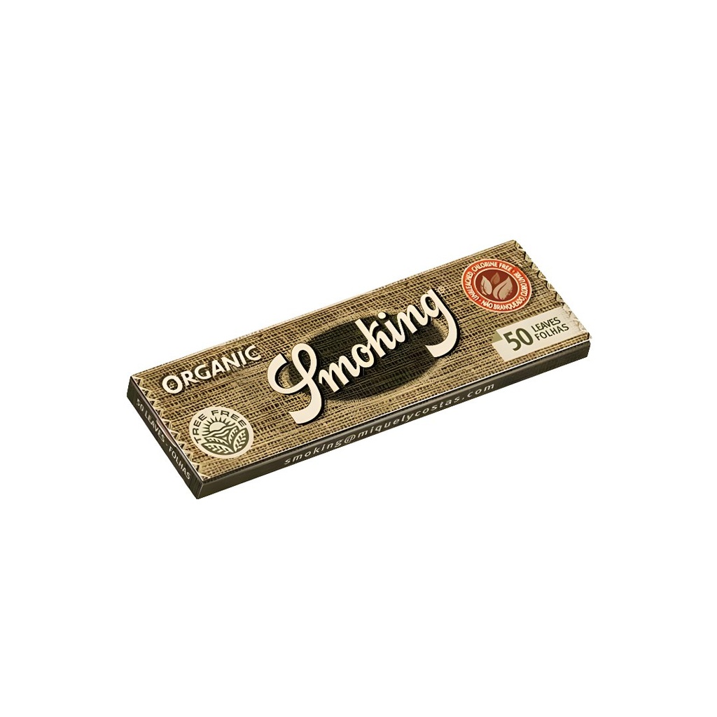 Smoking Organic 1 1/4 Rolling Paper Pack