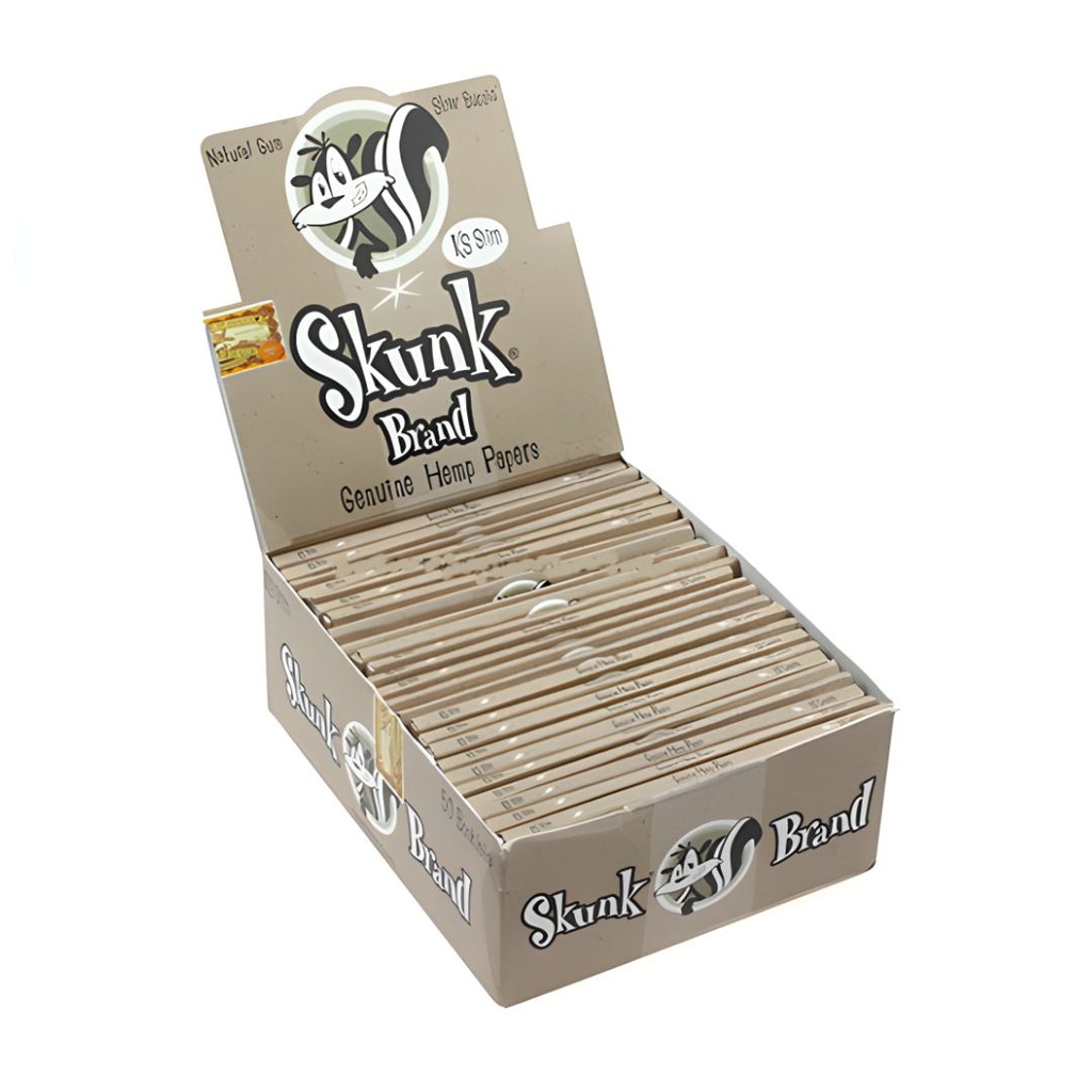 Skunk King Size Hemp Rolling Papers Box