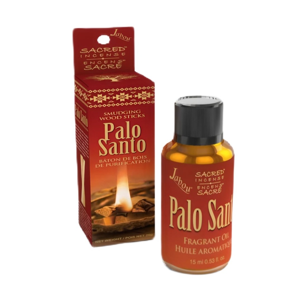 Jabou™ Premium Palo Santo Fragrant Oil 15ml – Spiritual Cleansing and Aromatherapy Essence