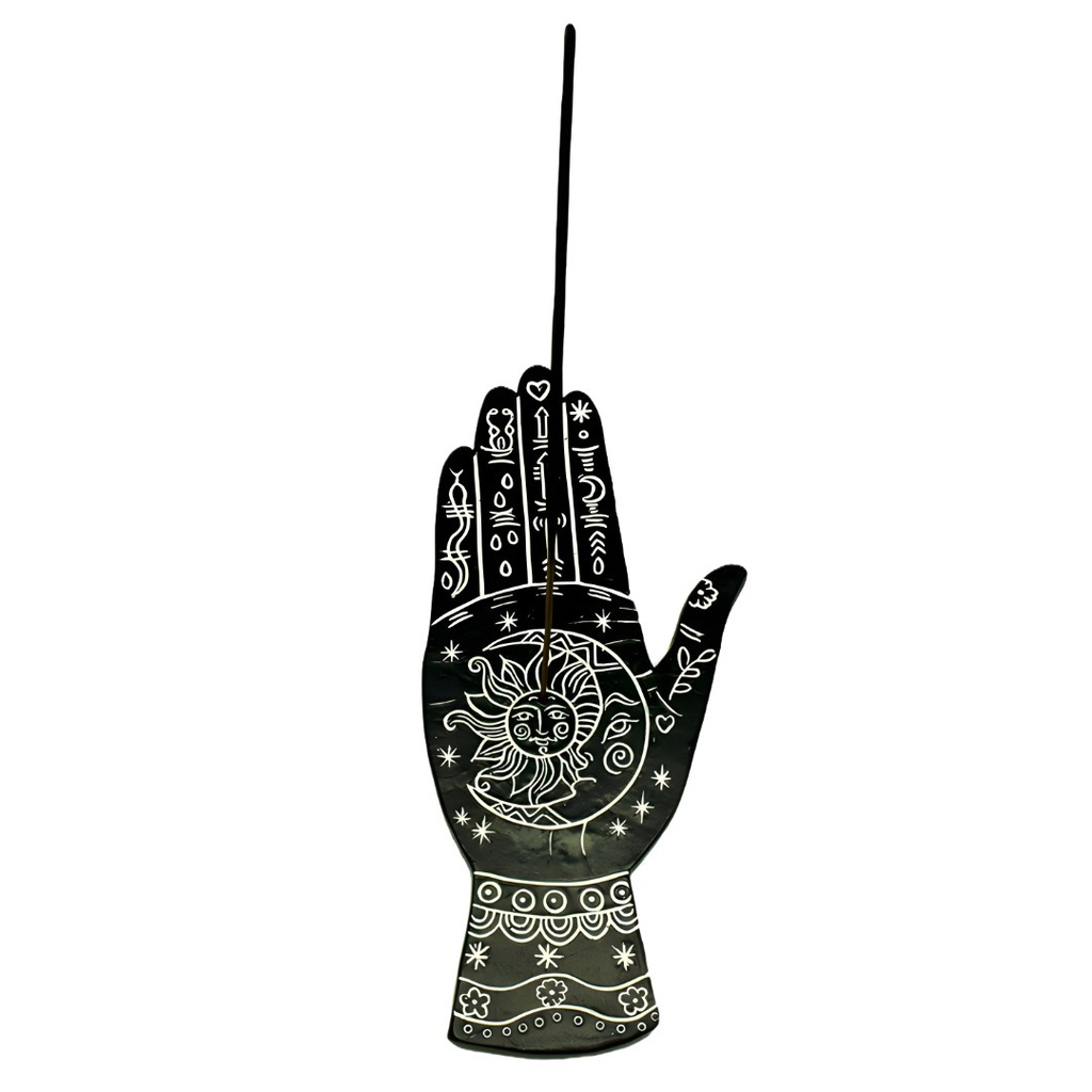 Astrological Palmistry Hand Incense Burner - Celestial Guidance