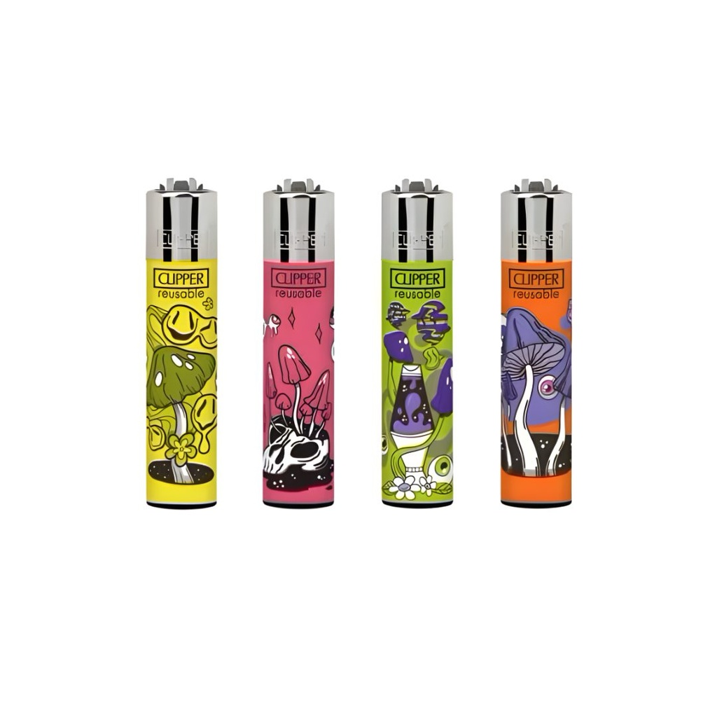 Clipper Melting Psycho Mushrooms Series – Light Up with Whimsy!