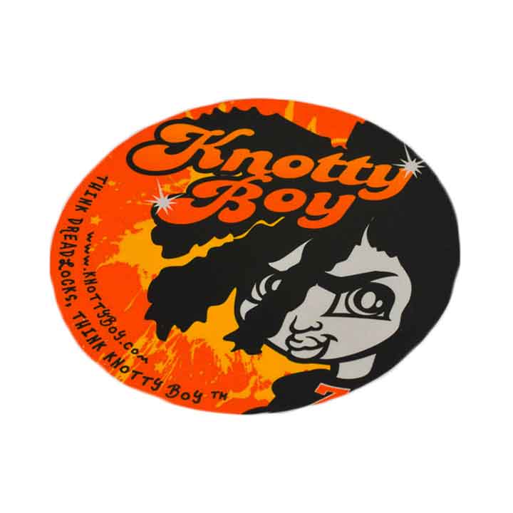 Knotty Boy Jumbo Sticker