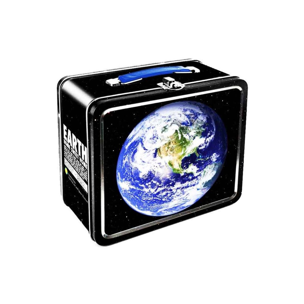 Metal Lunch Box - Planet Earth