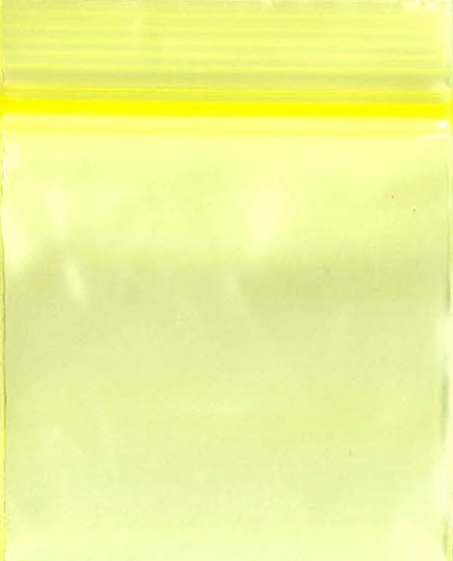 Yellow 1x1 Inch Plastic Baggies 1000 pcs.