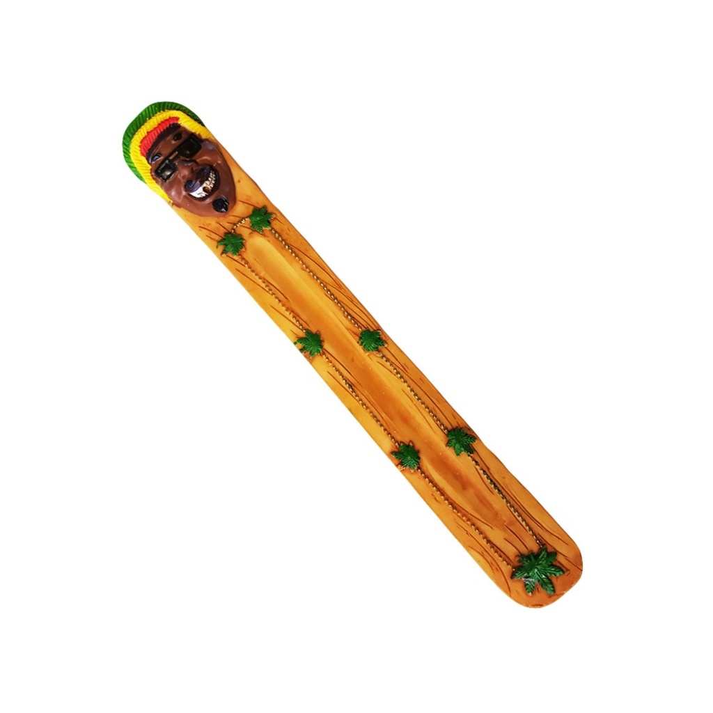 Rasta with Necklace Incense Holder