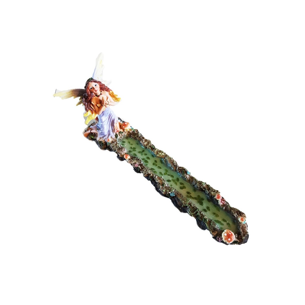 Fairy Praying By The Pond Incense Holder