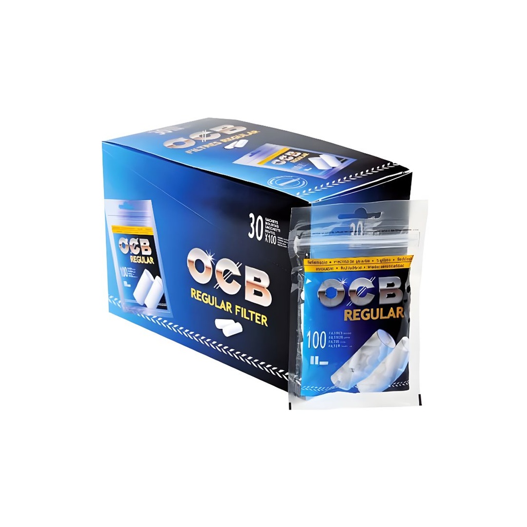 OCB Filter Tips Box of 30 Packs