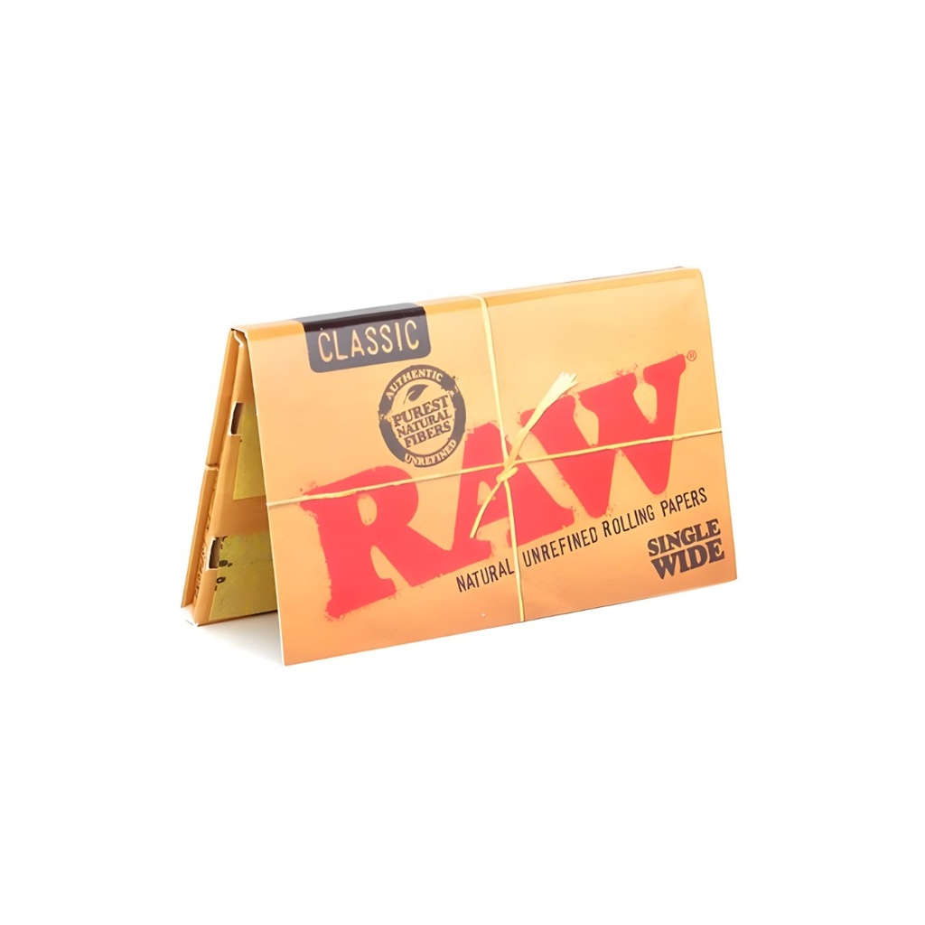 Raw Classic Single Width Double Window Rolling Papers