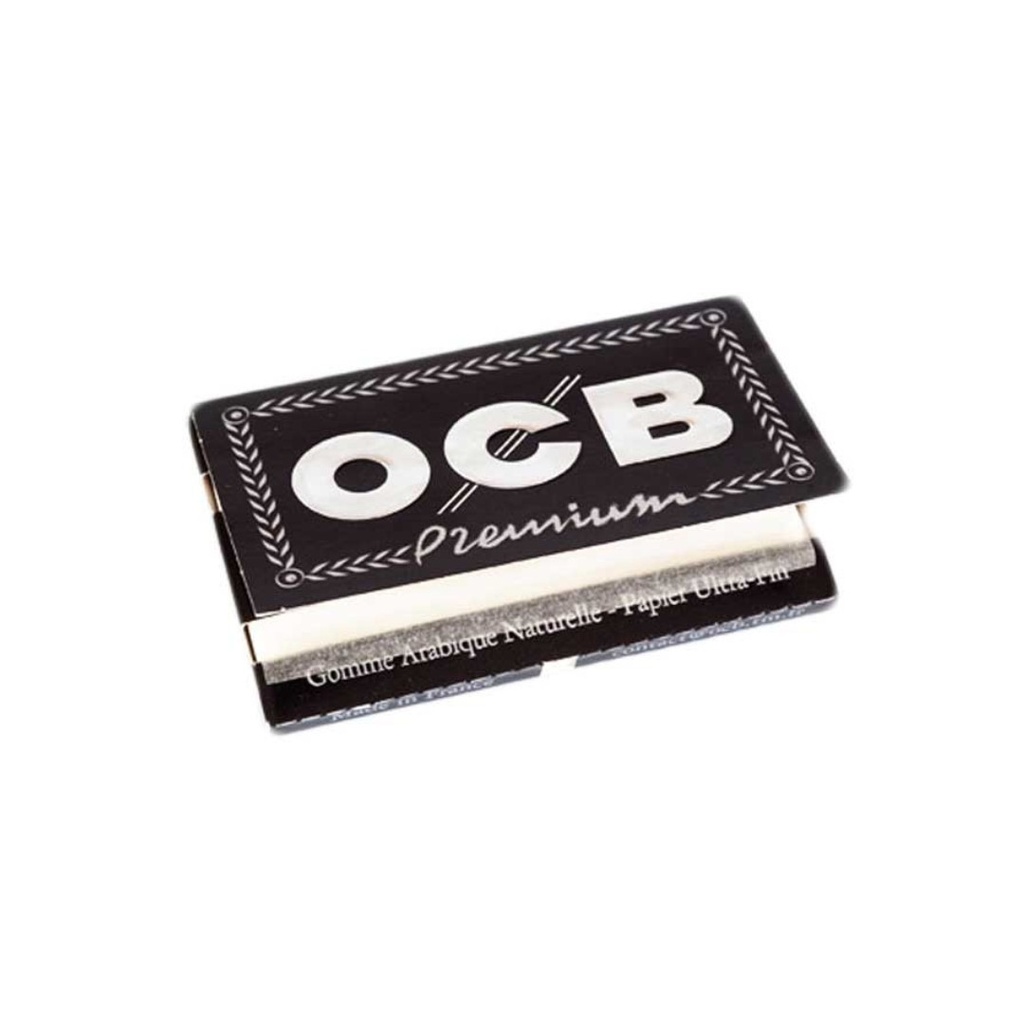 OCB Premium Single Width Double Window 70mm Rolling Papers