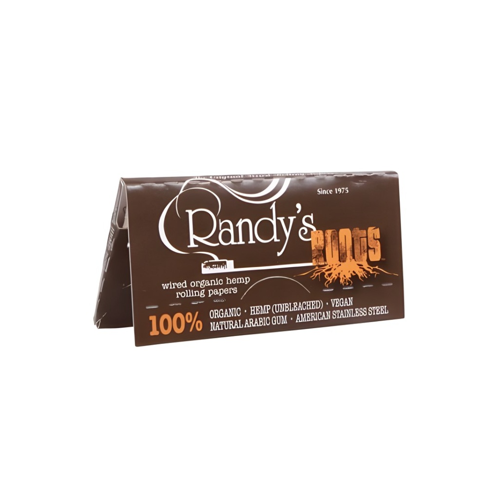 Randy's Wired Roots 1 1/4 Hemp Rolling Papers 79mm Pack
