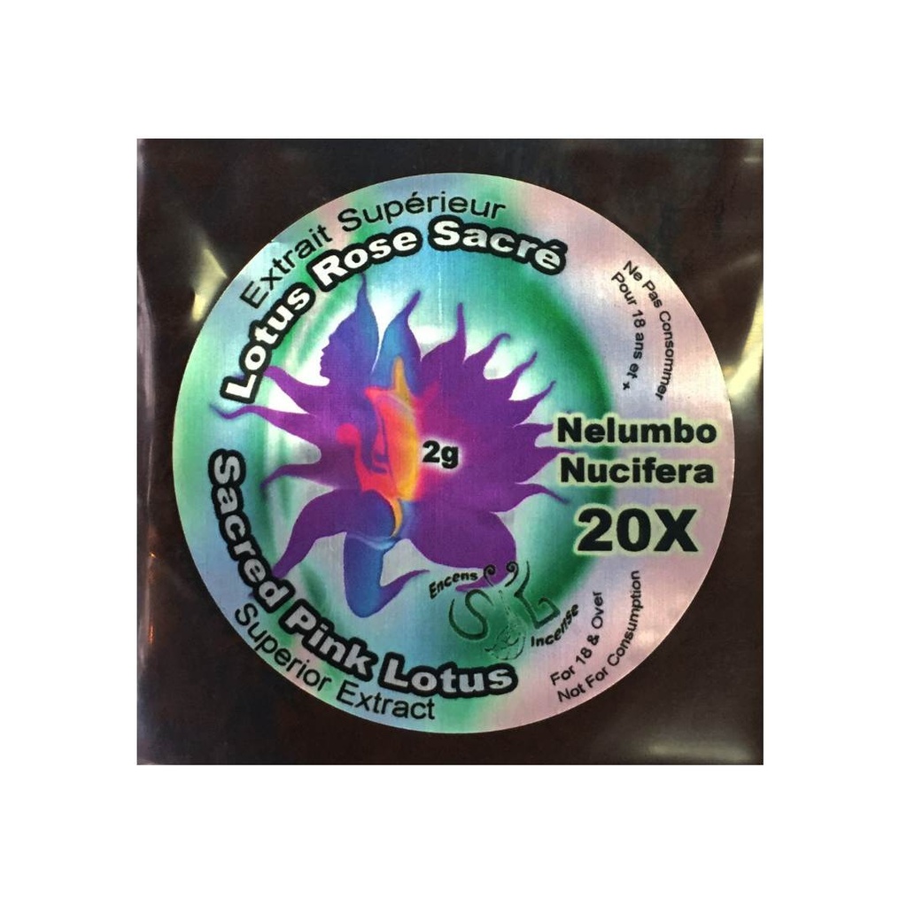 Pink Lotus - Nelumbo Nucifera- Extract 20x - 2g
