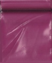 Sacs en plastique violets de 1,25x1,25 pouces, 100 pièces.