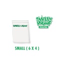 Smelly Proof Small 3 mil Clear Bags 6 x 4 Inch