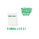 Sacs transparents Smelly Proof XSmall de 3 mil, 3 x 4 pouces.