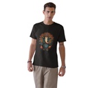 T-Shirt en Coton Biologique Ganesh Superstar par Sanctum Fashion