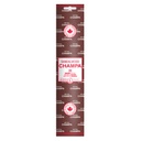 Varitas de Incienso Premium Sandalwood Champa de 11 Pulgadas – Paquete de 20 con Aroma Terroso