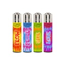 Clipper Tie Dye Expressions Lighters – Groove with Every Spark