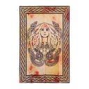 Tapisserie Dame Ange Celtique | Art Celtique et Spirituel | 30x40 Pouces