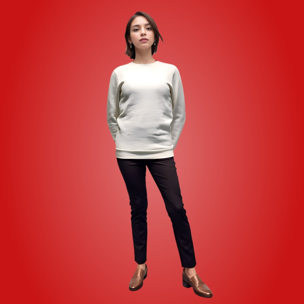 Three End Bamboo Fleece Crewneck Sweatshirt Unisex From Sanctum Fashion
