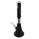 14 Inch Infyniti Glass Full Color Beaker Bong with Lip Base