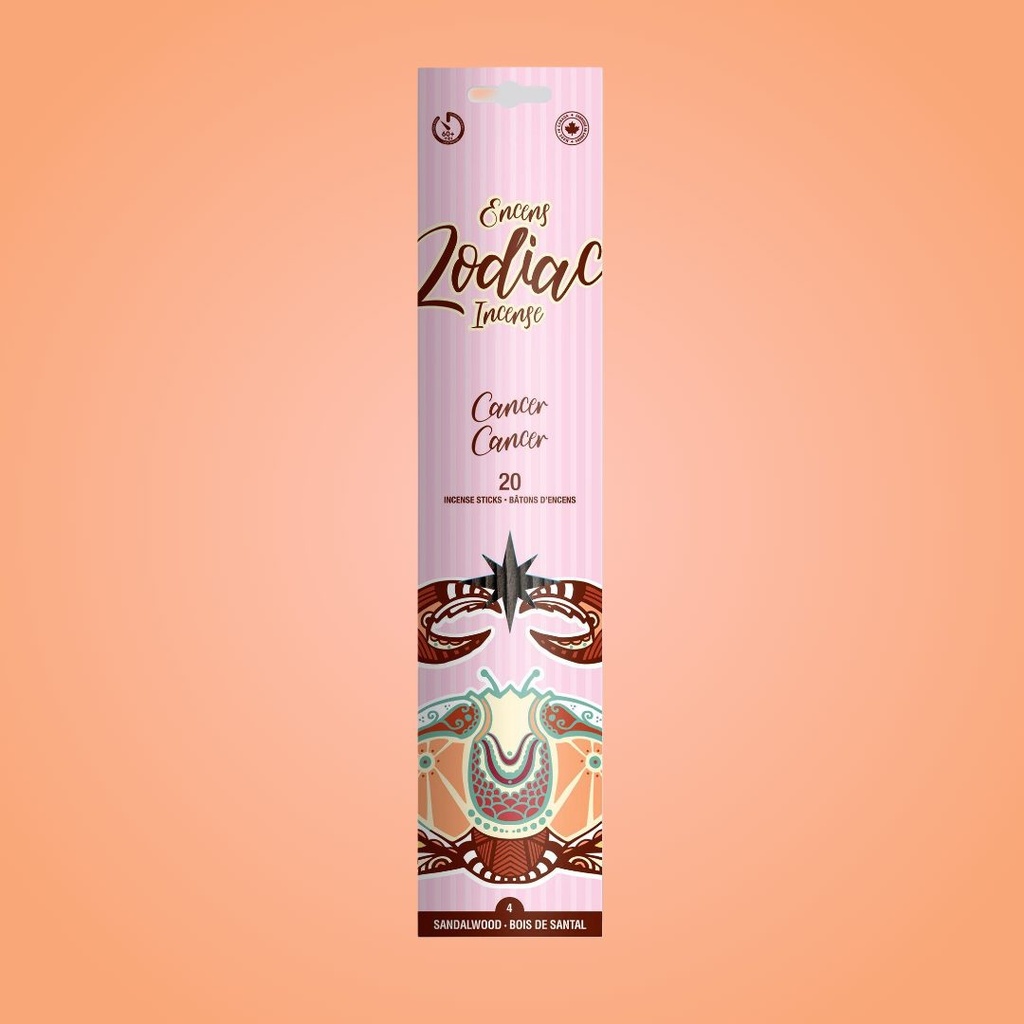 Zodiac Incense by Jabou - Pack of 20 Incense Sticks