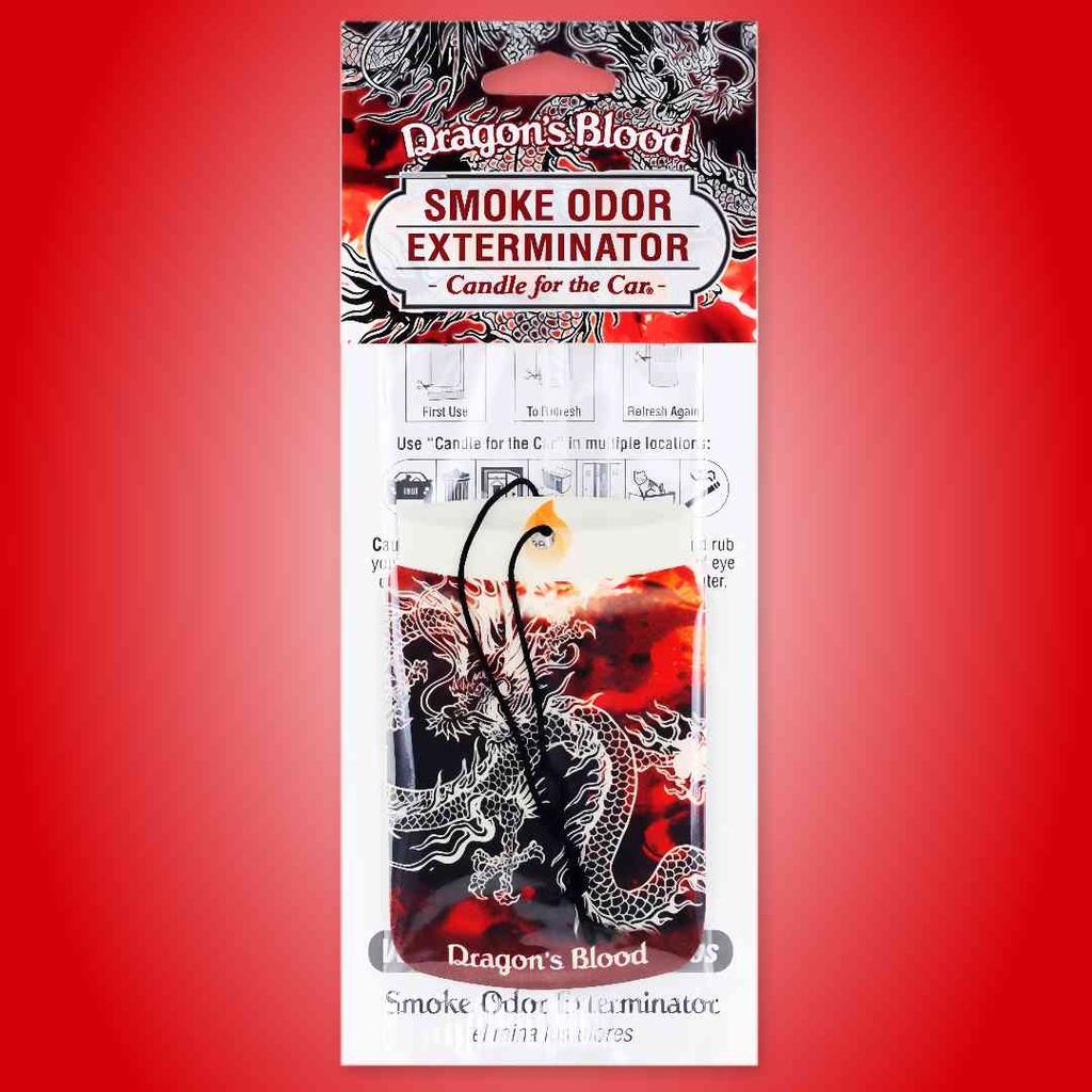 Dragon’s Blood Smoke Odor Exterminator Car Freshener