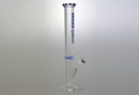 Hoss Glass 7 mm Straight Tube 18 Inch Bong with Crown Y041-AC