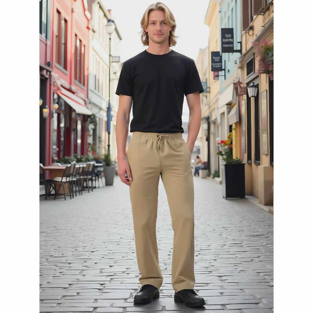 Men's Hemp and Organic Cotton Drawstring Pants from Eco-Essentials