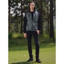 Men's Hemp 2 Tone Zip Hoodie with Pockets by Eco-Essentials
