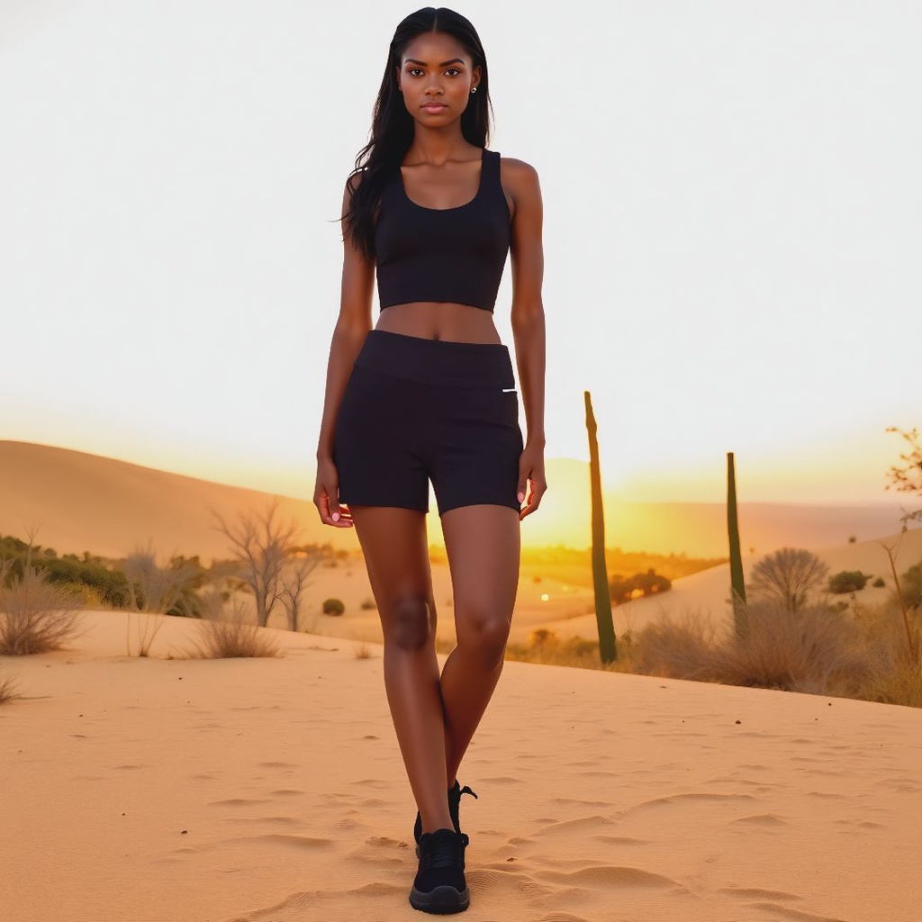 Women’s Hemp Active Shorts with Pocket-- Eco-Essentials