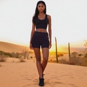 Women’s Hemp Active Shorts with Pocket-- Eco-Essentials