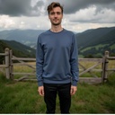 Warm and Cozy Unisex Crewneck Sweatshirt made in Organic Cotton from Sanctum Fashion