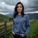 Warm and Cozy Unisex Crewneck Sweatshirt made in Organic Cotton from Sanctum Fashion
