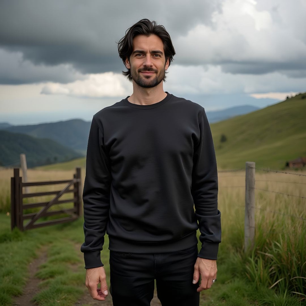 Warm and Cozy Unisex Crewneck Sweatshirt made in Organic Cotton from Sanctum Fashion