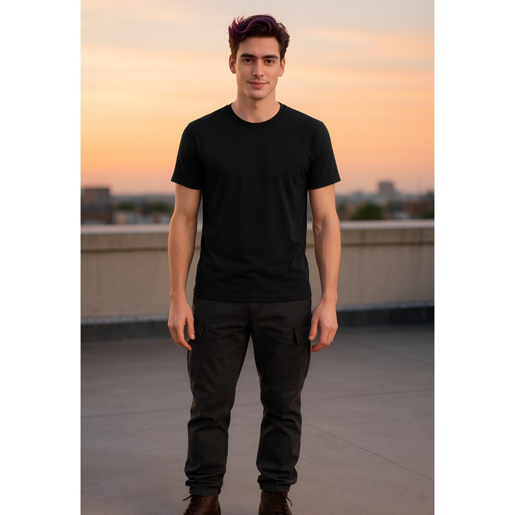 Slim Fit Ultra Soft Organic Bamboo T-Shirt from Sanctum Fashion