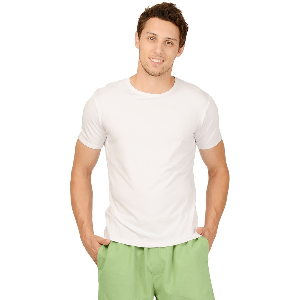 Men's Plain Bamboo Fitted T-Shirt -- Eco-Essentials