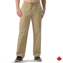 Men's Hemp/Organic Cotton Drawstring Pants from Eco-Essentials
