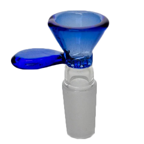 Cone Shape Glass Bowl with Built-in Screen