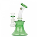 Mini 5 Inch IRIE Bong with Percolator - I-Yah UFO - Green