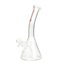 Spark 10 Inch Micro Bent Neck Thick Glass Beaker Bong- Pink