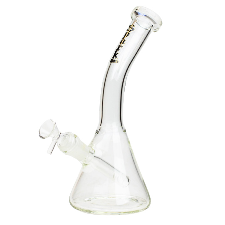 Spark 10 Inch Micro Bent Neck Thick Glass Beaker Bong