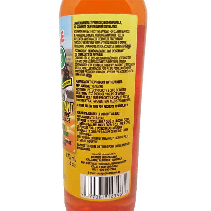 Orange TKO All Purpose Concentrated Organic Cleaner 473ml