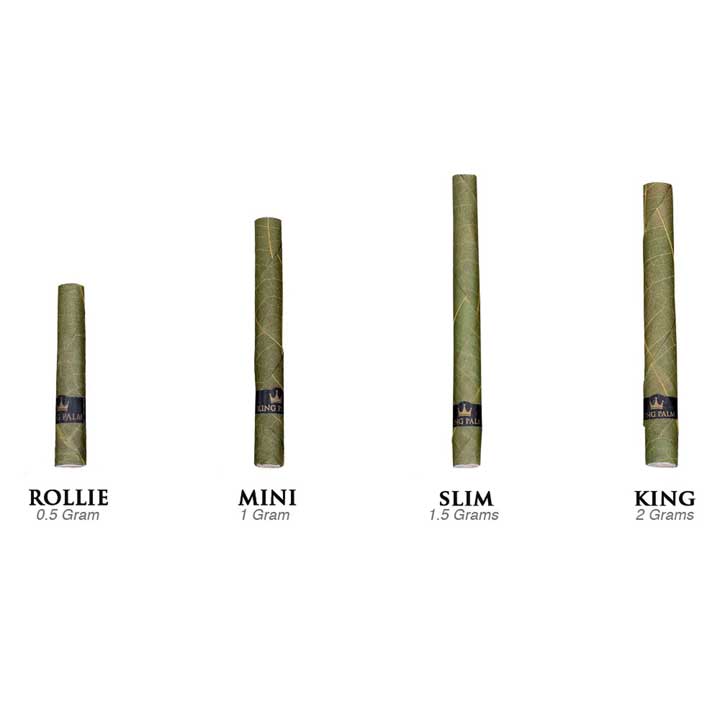 King Palm SLIM - 1.5g - Pre-Rolls with Boveda - Pack of 5
