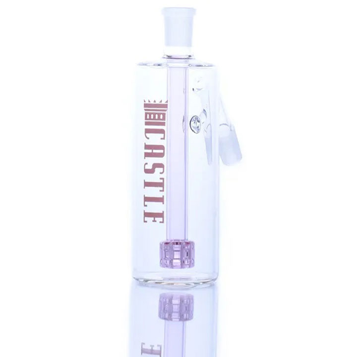 6 Inch Ashcatcher with Matrix Perc from Castle Glass
