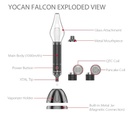 Yocan Falcon Dry Herb and Wax Kit 6 in 1 Vaporizer