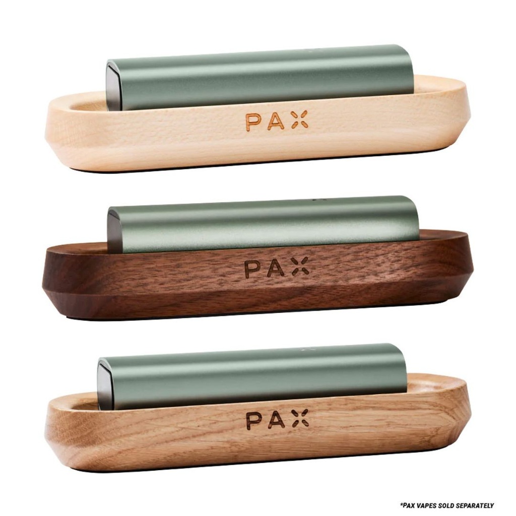 Elegant Wooden PAX Charging Tray - Compatible with PAX 2 - PAX 3 - Pax Plus and Pax Mini - Group